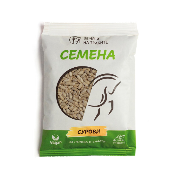 Слънчогледово семе (белено, сурово), 200 г