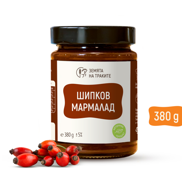 Шипков мармалад, 380 г