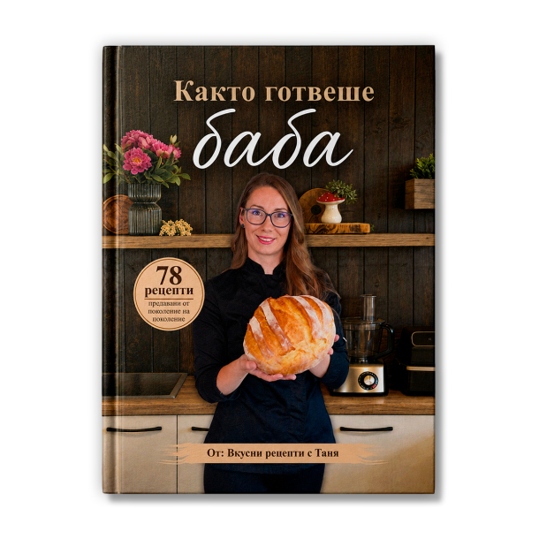 Книга с рецепти ,,Както готвеше баба", автор Таня Милчева