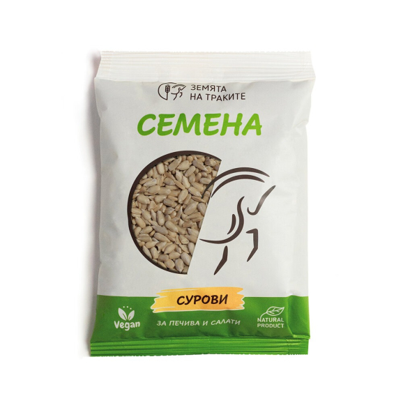 Слънчогледово семе (белено, сурово), 200 г