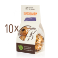 Занаятчийски бисквити с лимец, боровинка и кокос - пакет от 10 бр.
